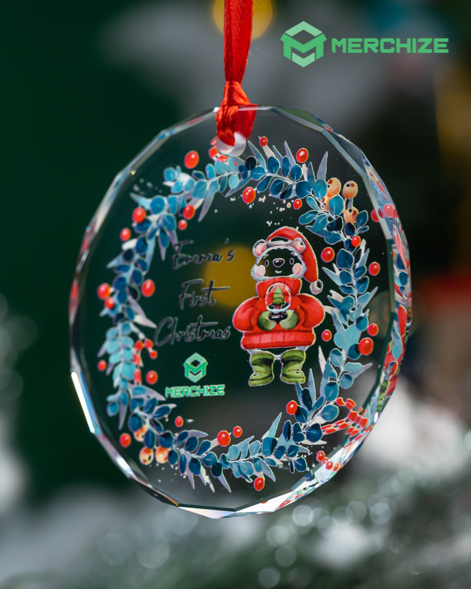 ornament glassess close-up
