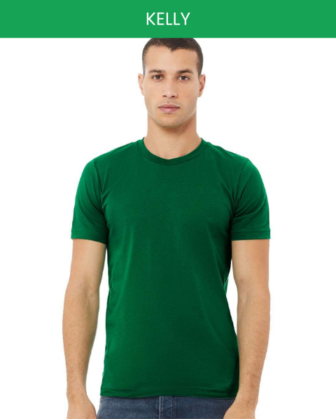 Unisex Jersey Short Sleeve Tee Bella Canvas 3001 (Made in US)