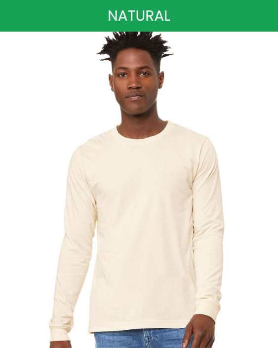 Unisex Jersey Long Sleeve Tee Bella Canvas 3501 (Made in US)