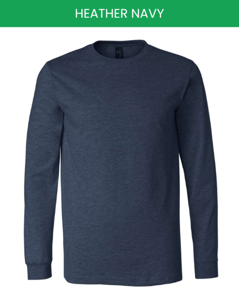 Unisex Jersey Long Sleeve Tee Bella Canvas 3501 (Made in US)