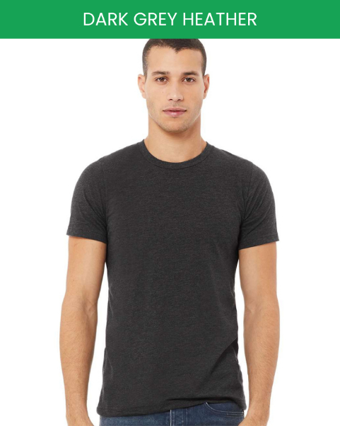 Bella canvas 3001 dark gray heather