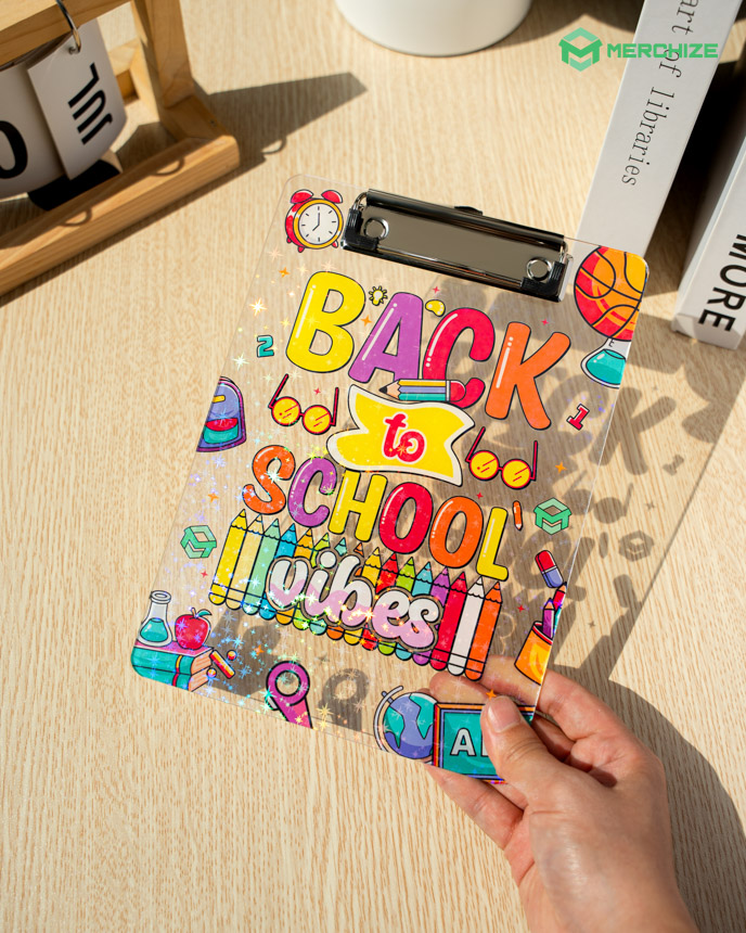 Hologram Acrylic Clipboard