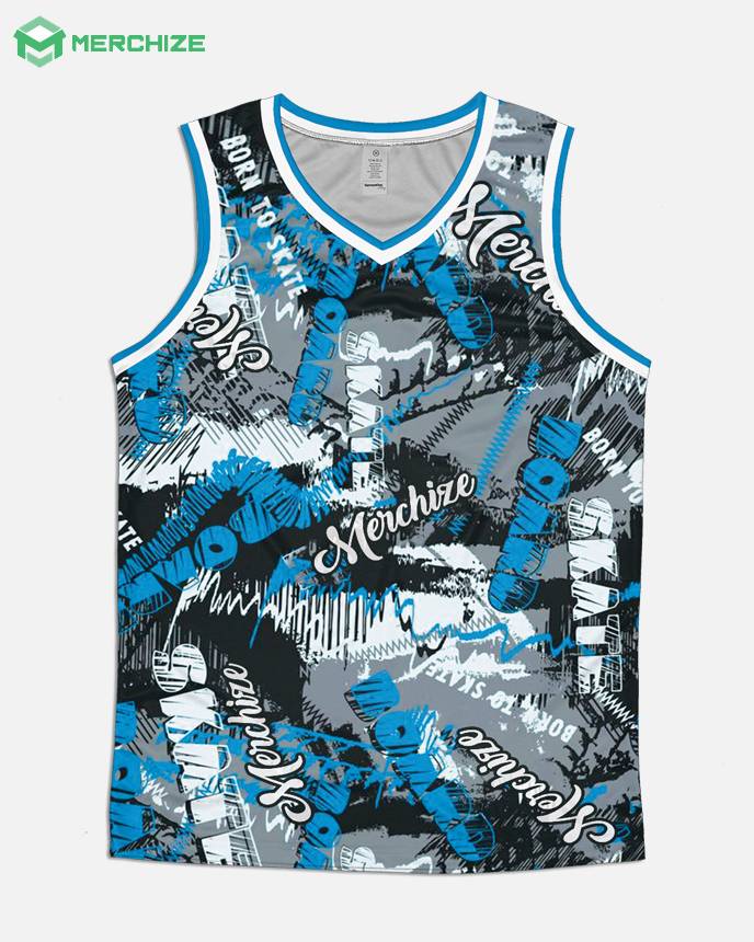 All-over Print Men's Sleeveless V-neck Tank Top (Made In China)