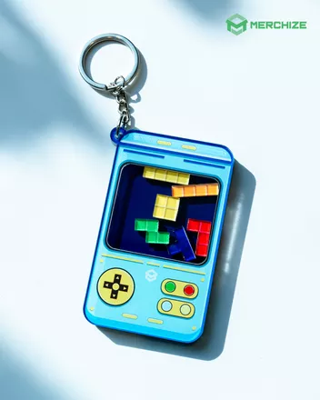 Custom Shape Shaker Keychain