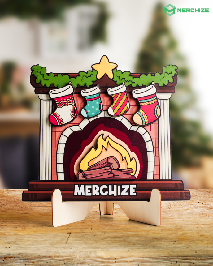 Custom Shape 2-layer Wooden Sign