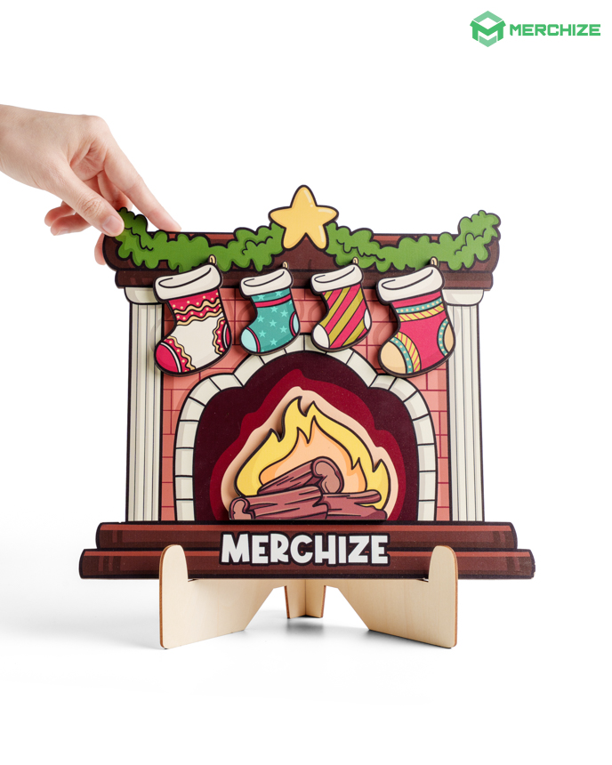 Custom Shape 2-layer Wooden Sign