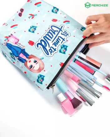 All-over Print Cosmetic Bag