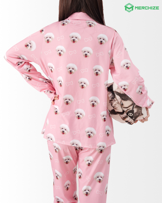 All-over Print Pajamas Set