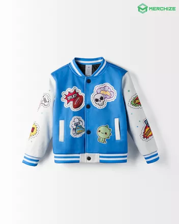 All-over Print Kids and Youth Baseball Jacket
