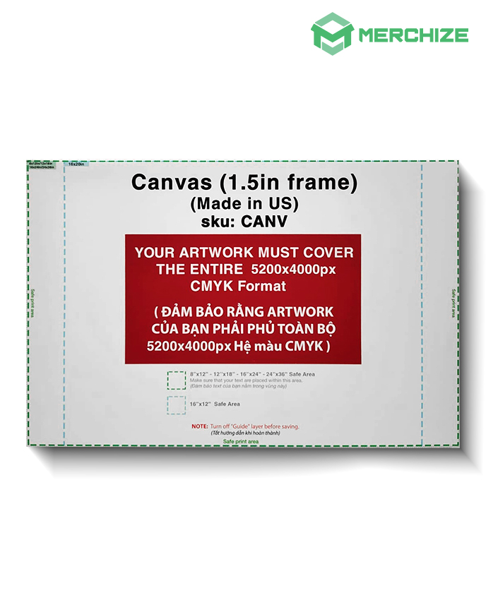 Canvas (1.5in frame) (Made in US)