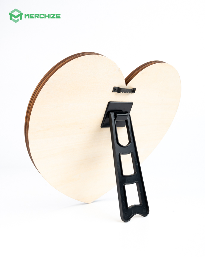 Custom Shape 2-layer Wooden Sign (with easel back)