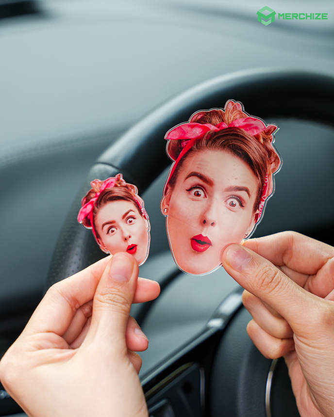  Custom Shape Acrylic Car Clip