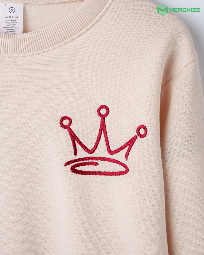 Embroidered Youth Sweatshirt