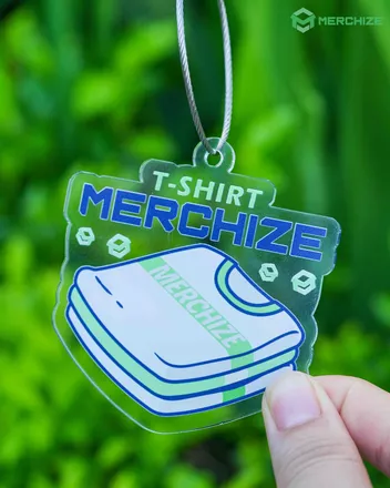 Custom Shape Clear Acrylic Tag