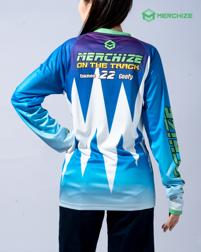 All-over Print Long Sleeve Raglan