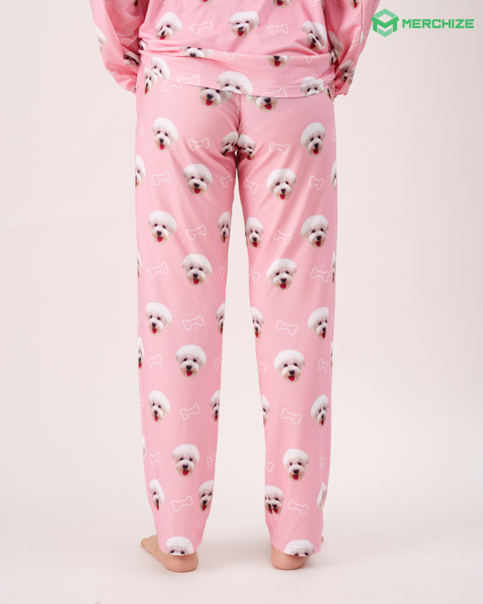 All-over Print Pajamas Set