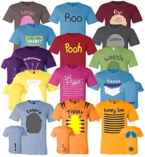 Image result for winnie the pooh group shirts