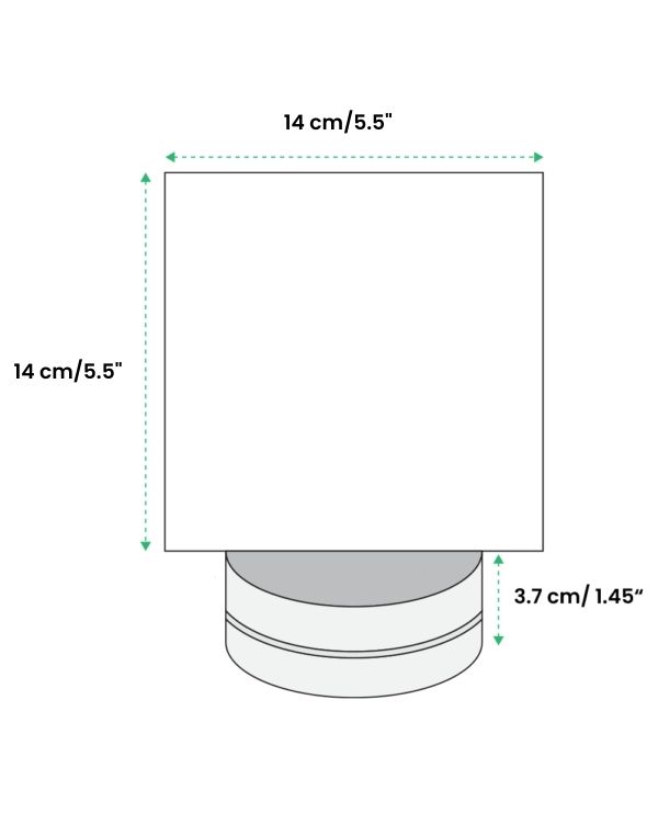 photo night light size