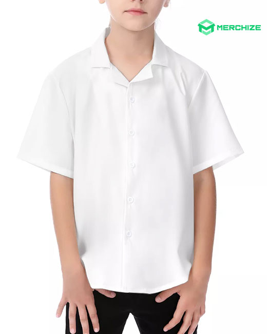 Youth Short-sleeve Hawaiian Shirt (Made in China)