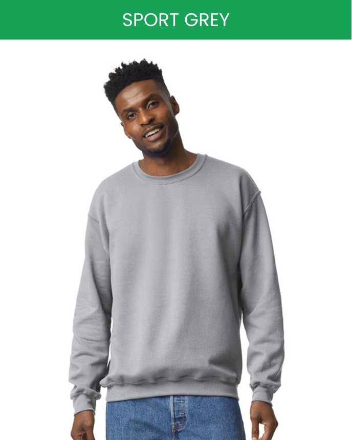 Classic Unisex Crew-neck Sweatshirt Gildan 18000 (Made in AU)