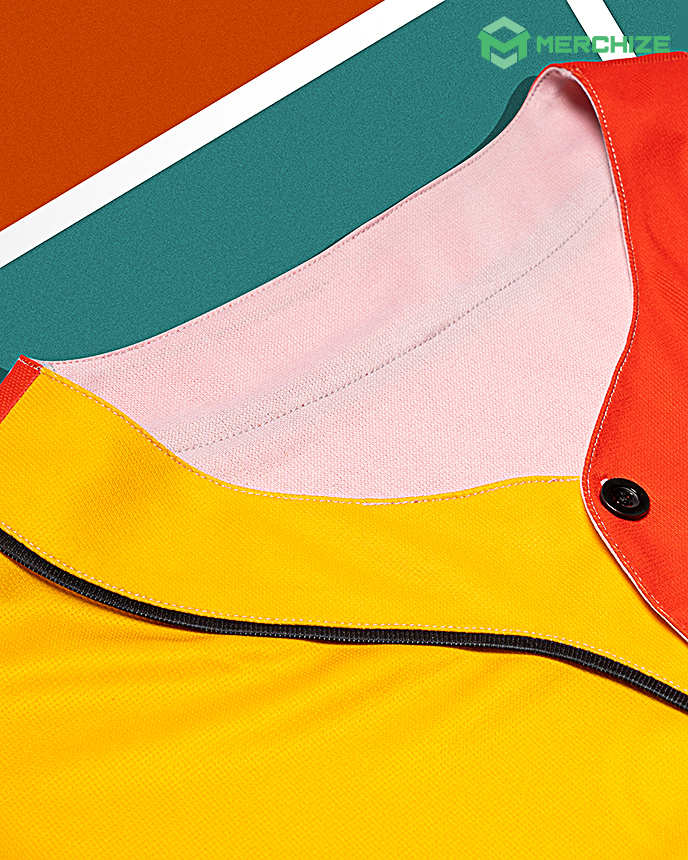 Baseball jersey shirts custom v neck colar