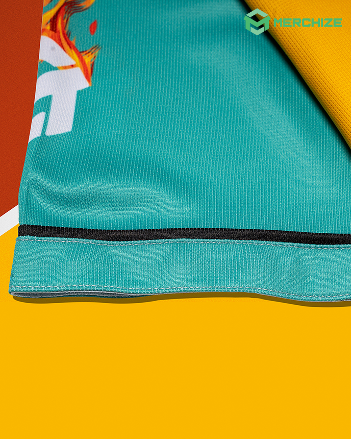 Baseball jersey shirts custom sleeve seam