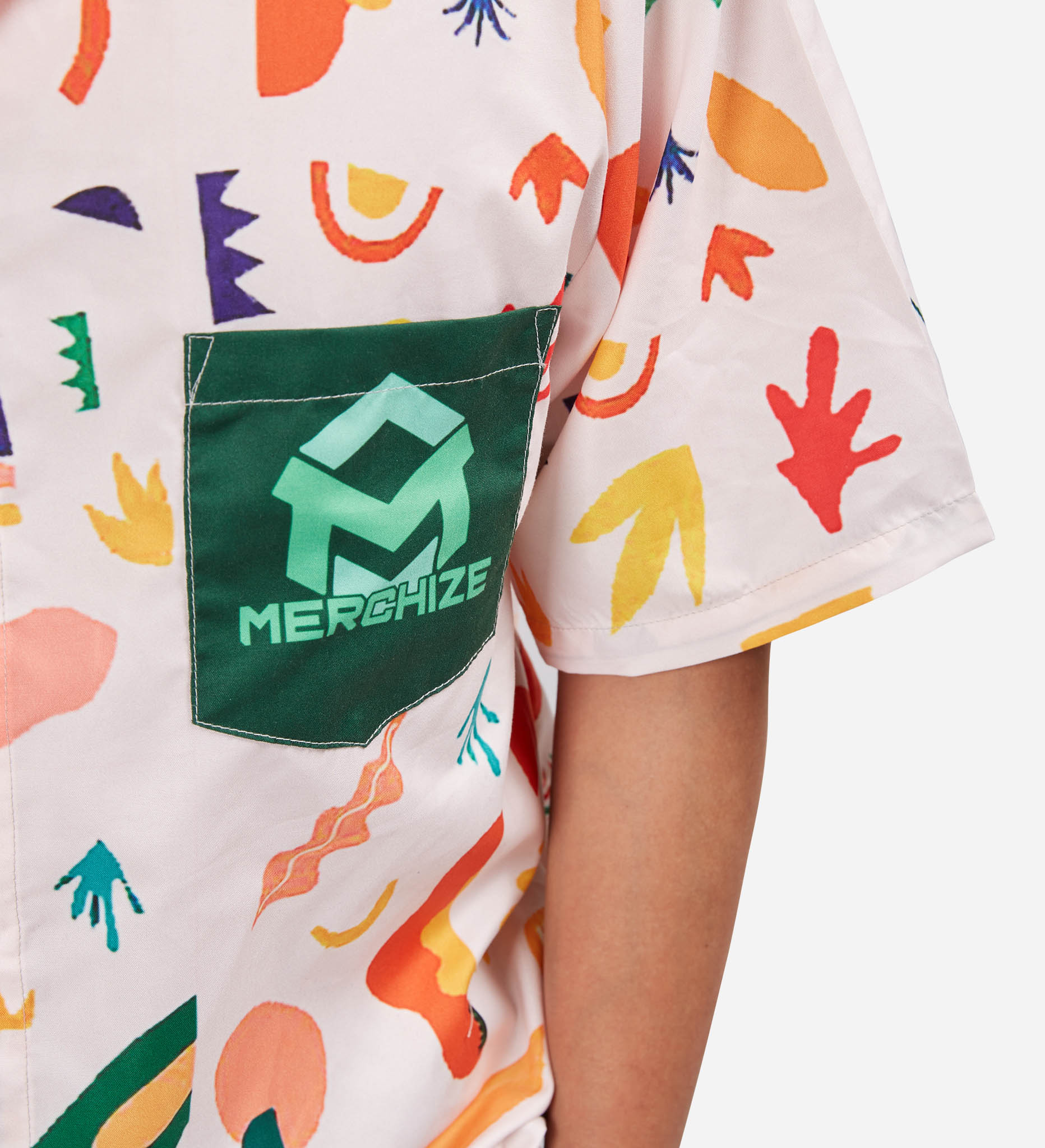 Shoulder Patch Pocket Shirt