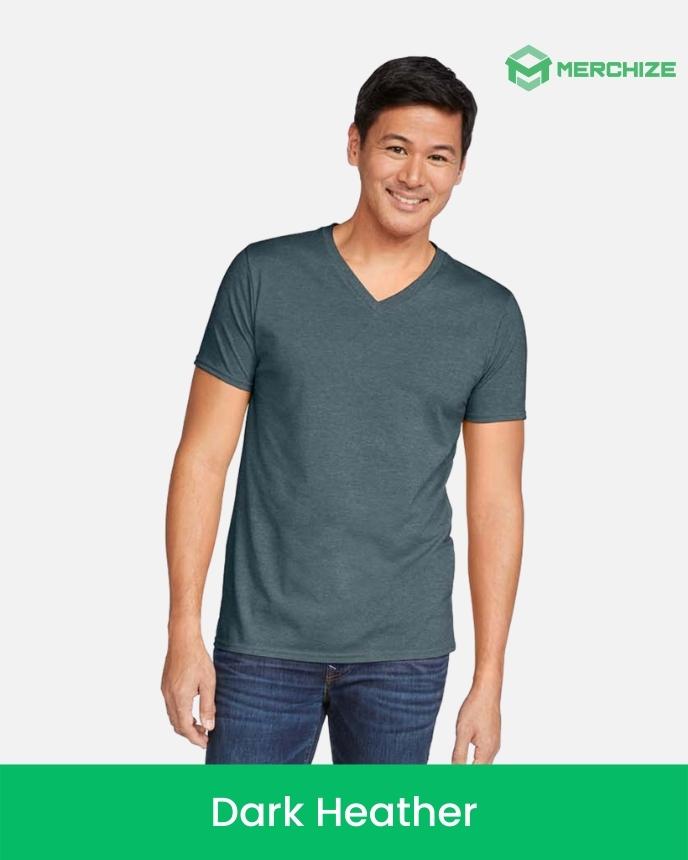 Unisex V-neck T-shirt Gildan 64V00 (Made in EU)