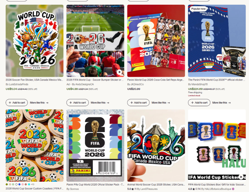 world cup stickers 2026