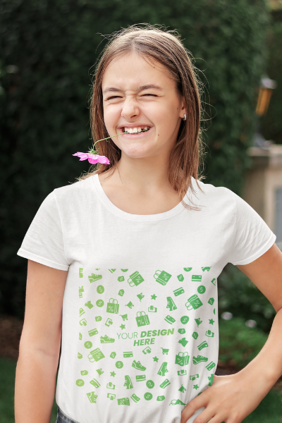 heavy cotton youth t shirt