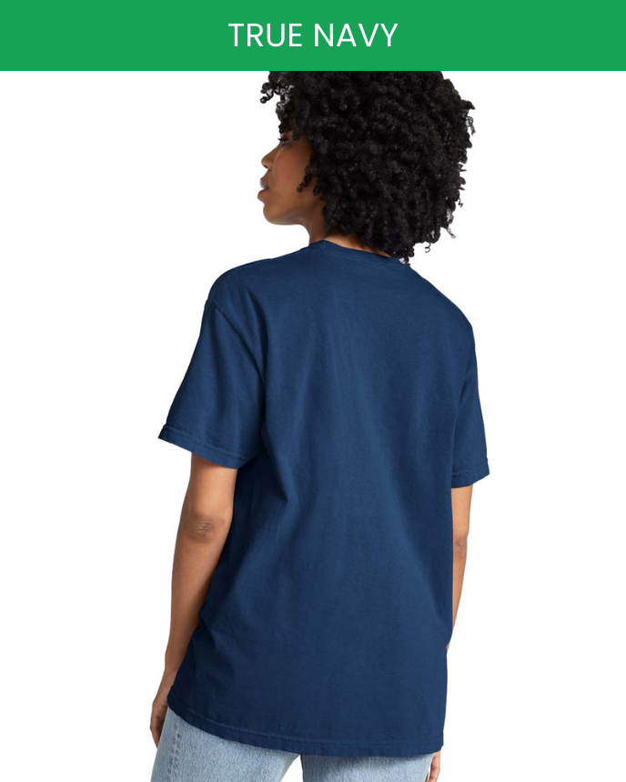 Heavyweight Adult Pocket T-Shirt Comfort Colors 6030 (Made in US)