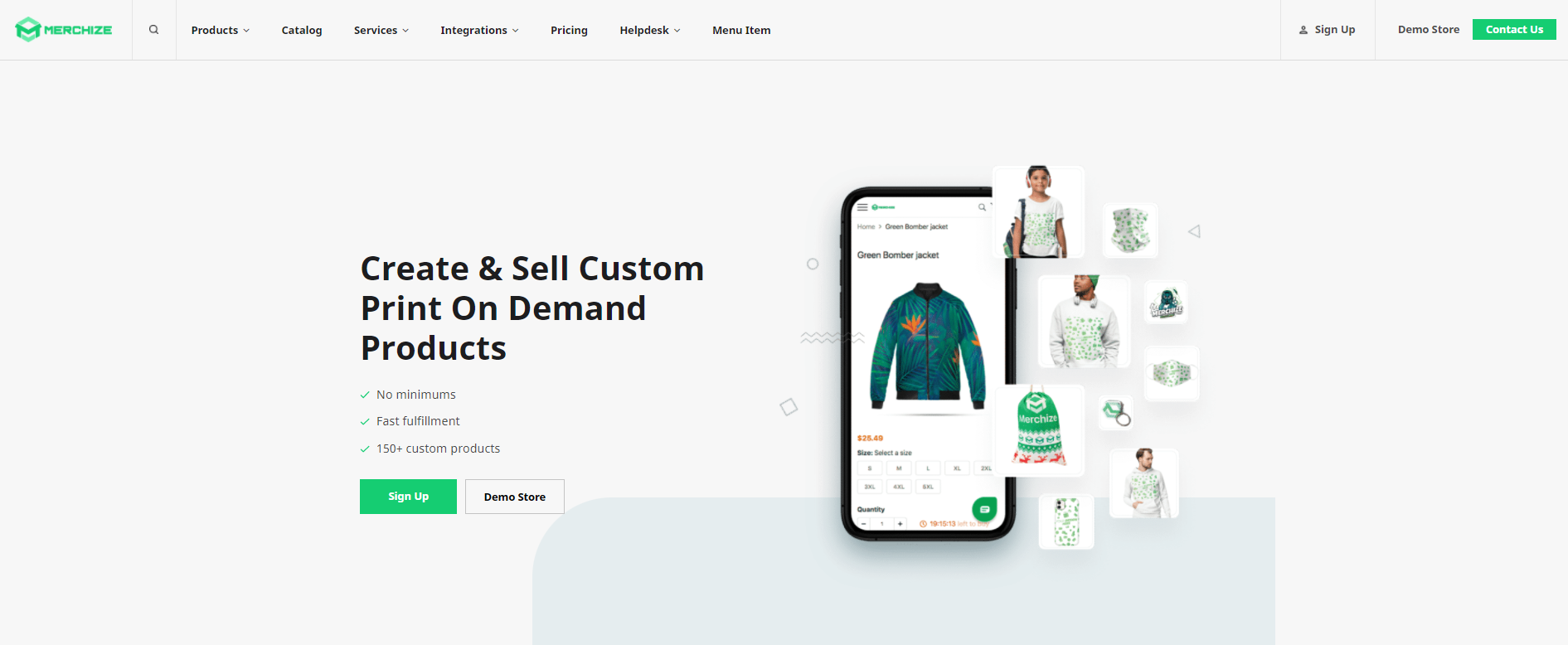Merchize app website