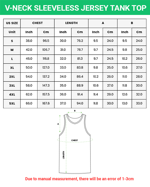  Tees And Tanks size chart