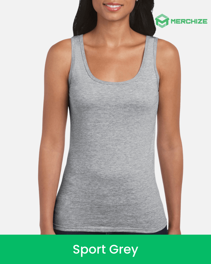 Ladies’ Tank Top Gildan 64200L (Made in EU)
