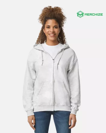 Classic Unisex Zip Hoodie Gildan 18600 (Made in US)