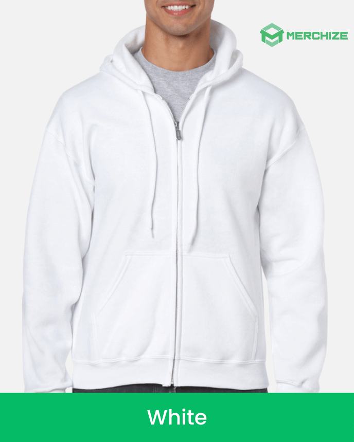 Zip Hoodie Gildan 18600 (Made in EU)