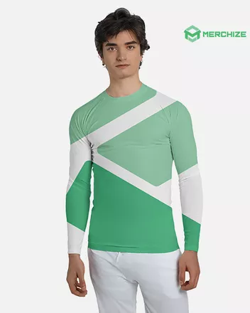 All-over Print Long Sleeve Rash Guard (Made in China)