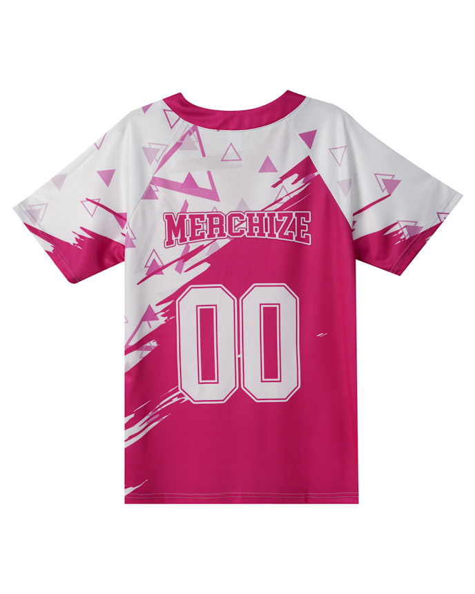 All-over Print Women's Two-Button Baseball Jersey