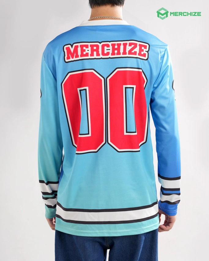 lace hockey jersey