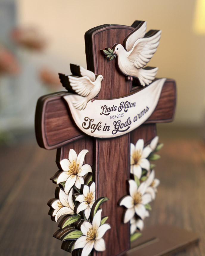 Custom Shape Wood Stand