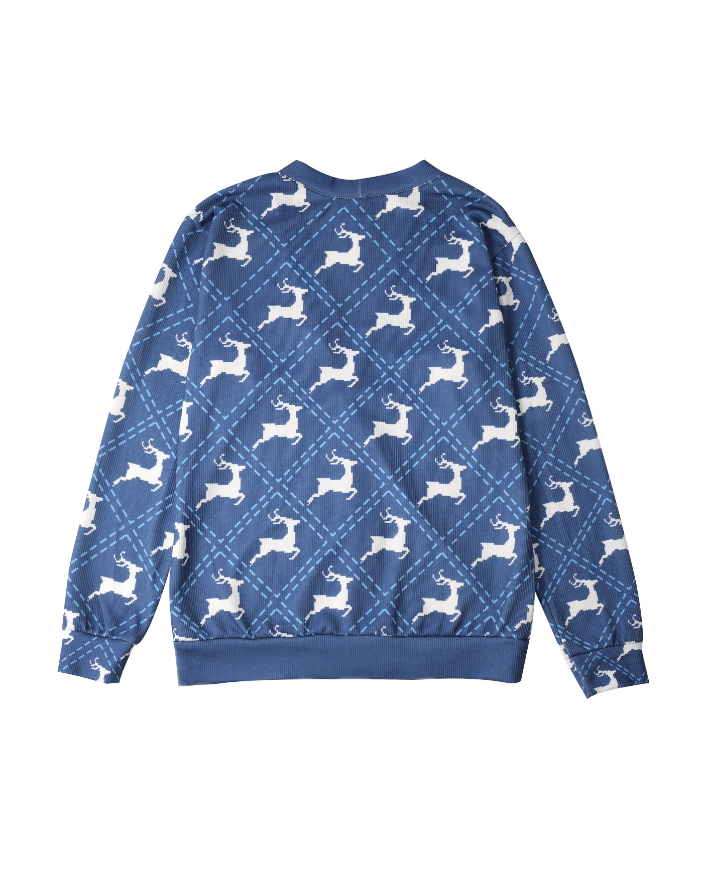 All over print knitted cardigan