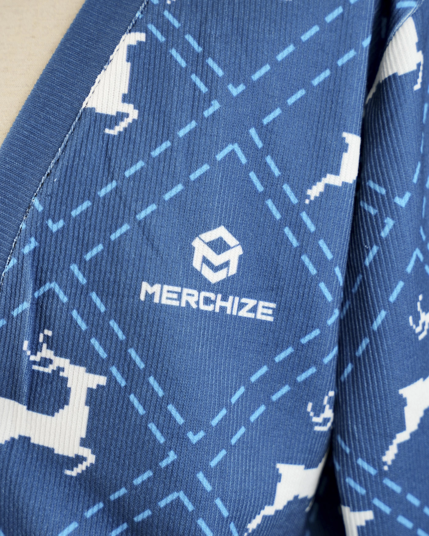 print cardigans