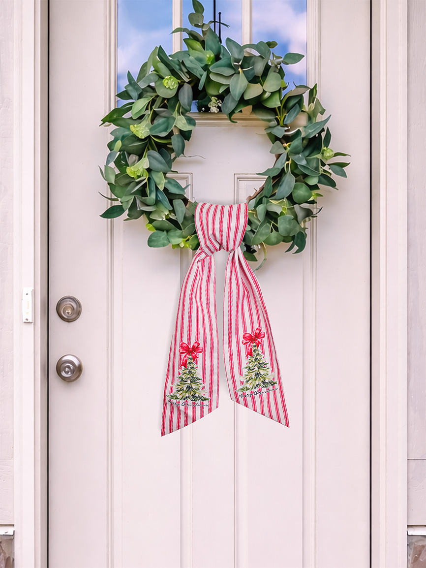 Door Wreath Sash