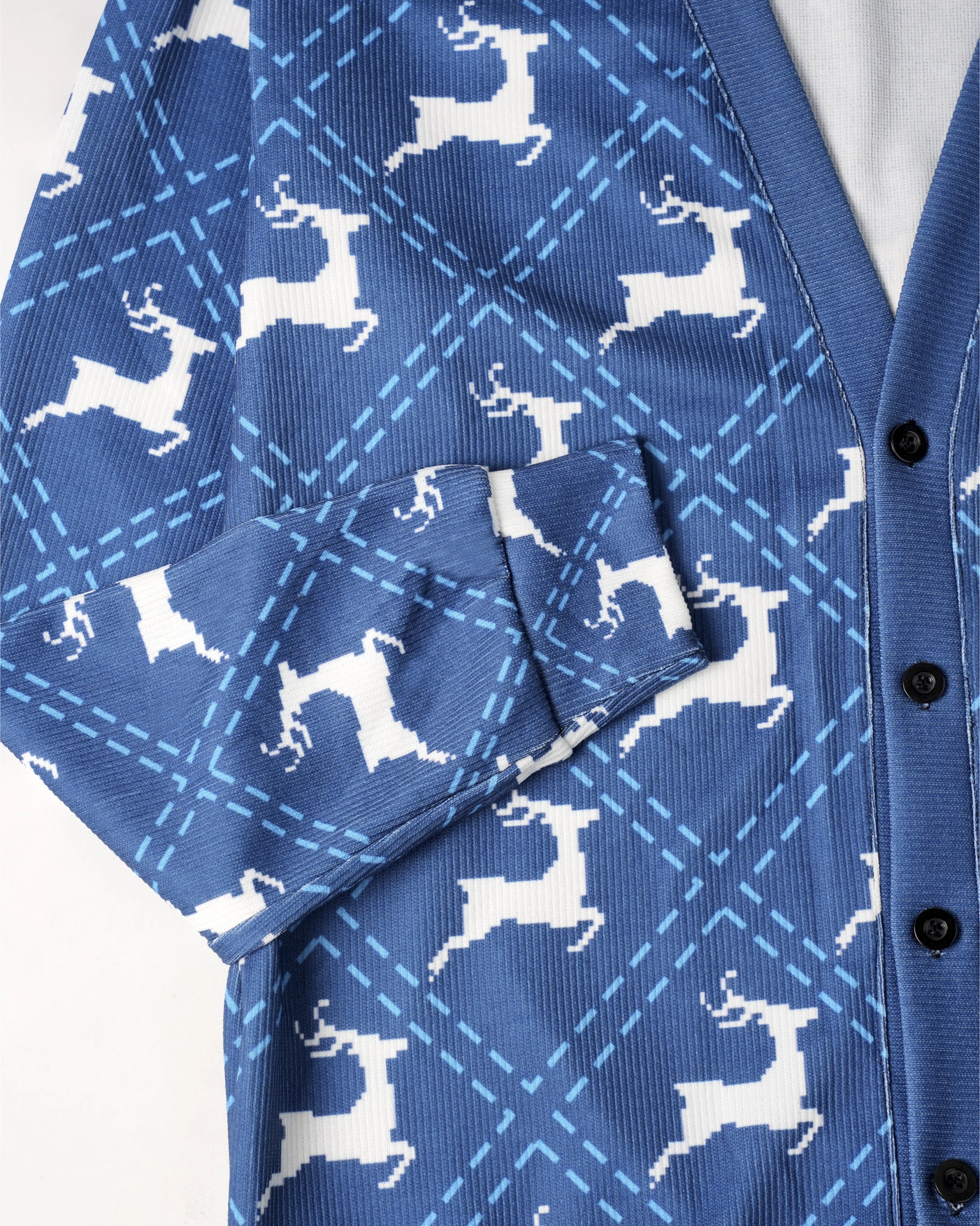 printed cardigan long