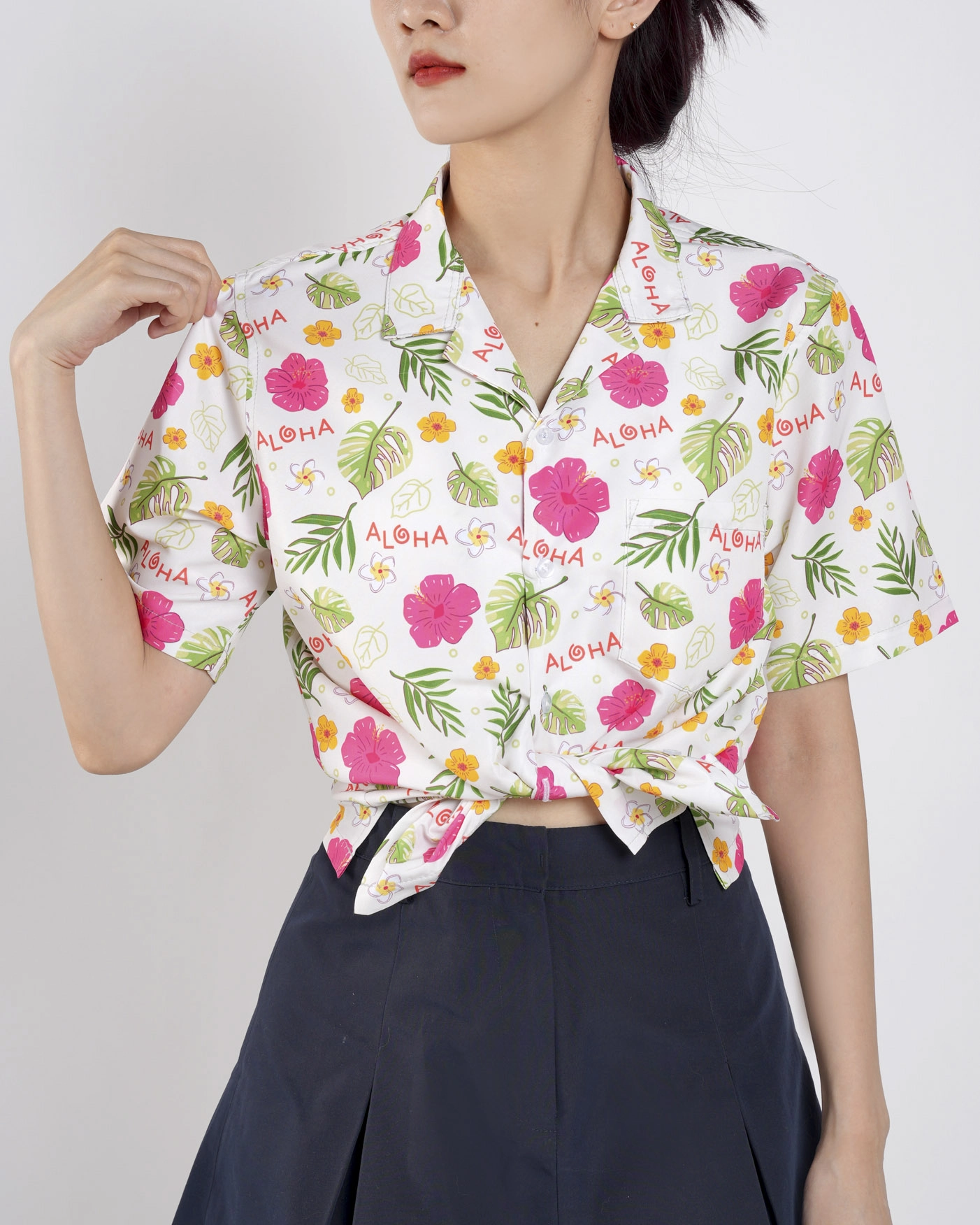 All-over Print Women's Hawaiian Shirt