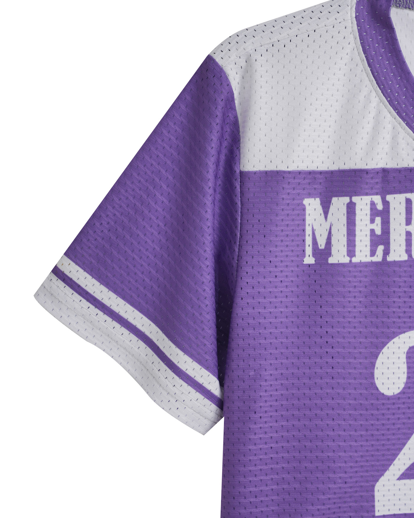 All-over Print Mesh Crop Top Football Jersey