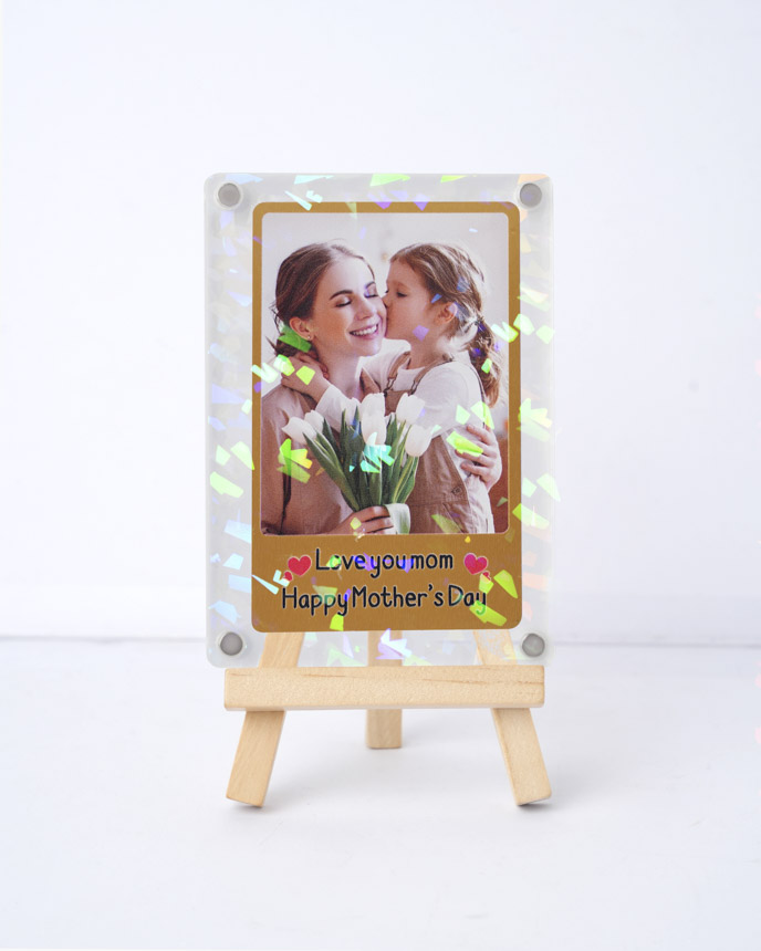 1-side Printed Metal Wallet Card
