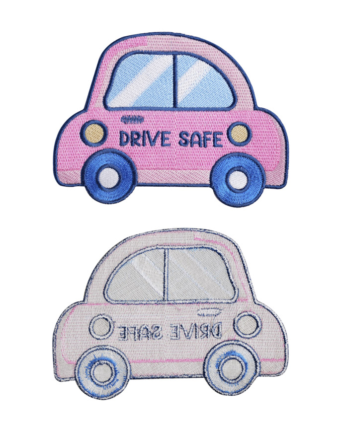 Custom Shape Embroidered Patch