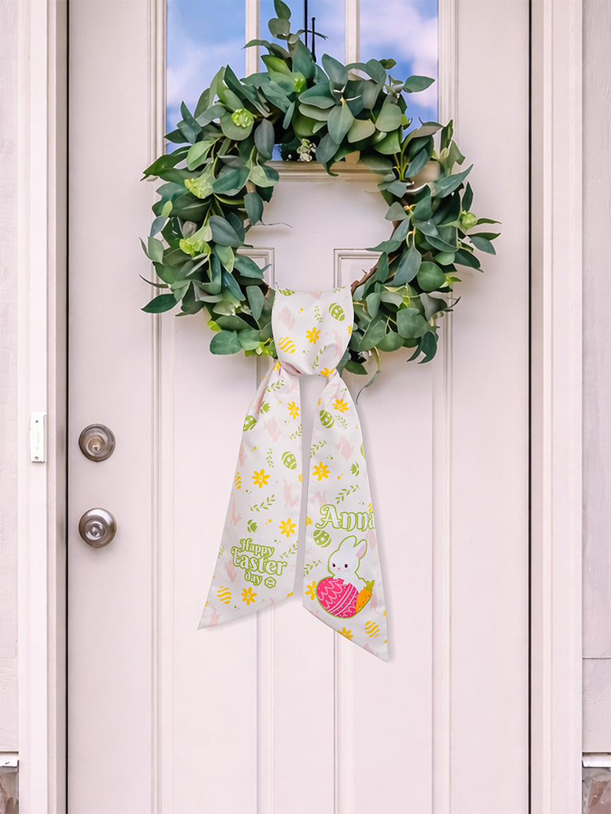 Door Wreath Sash