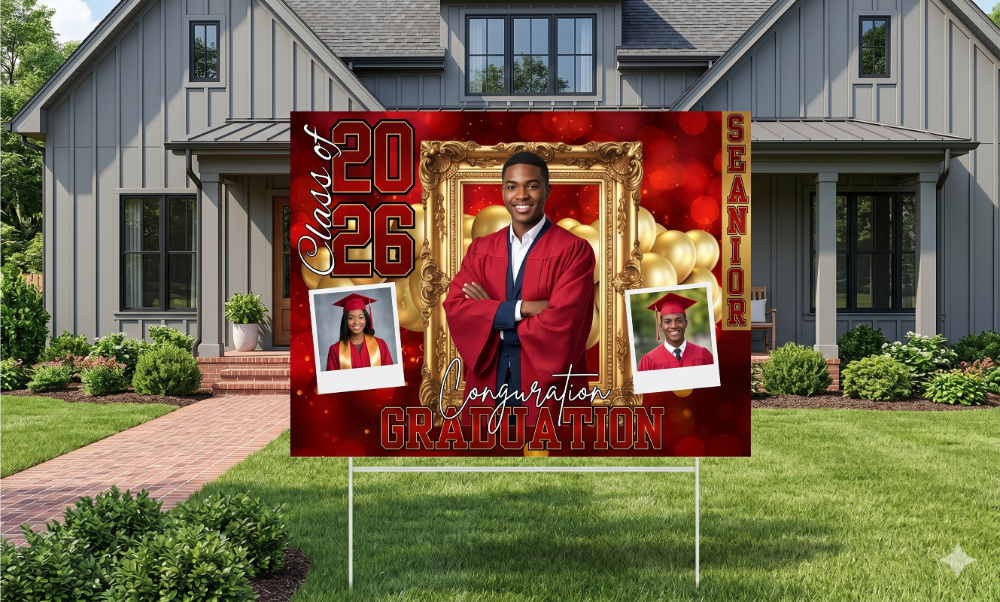 yard sign graduation